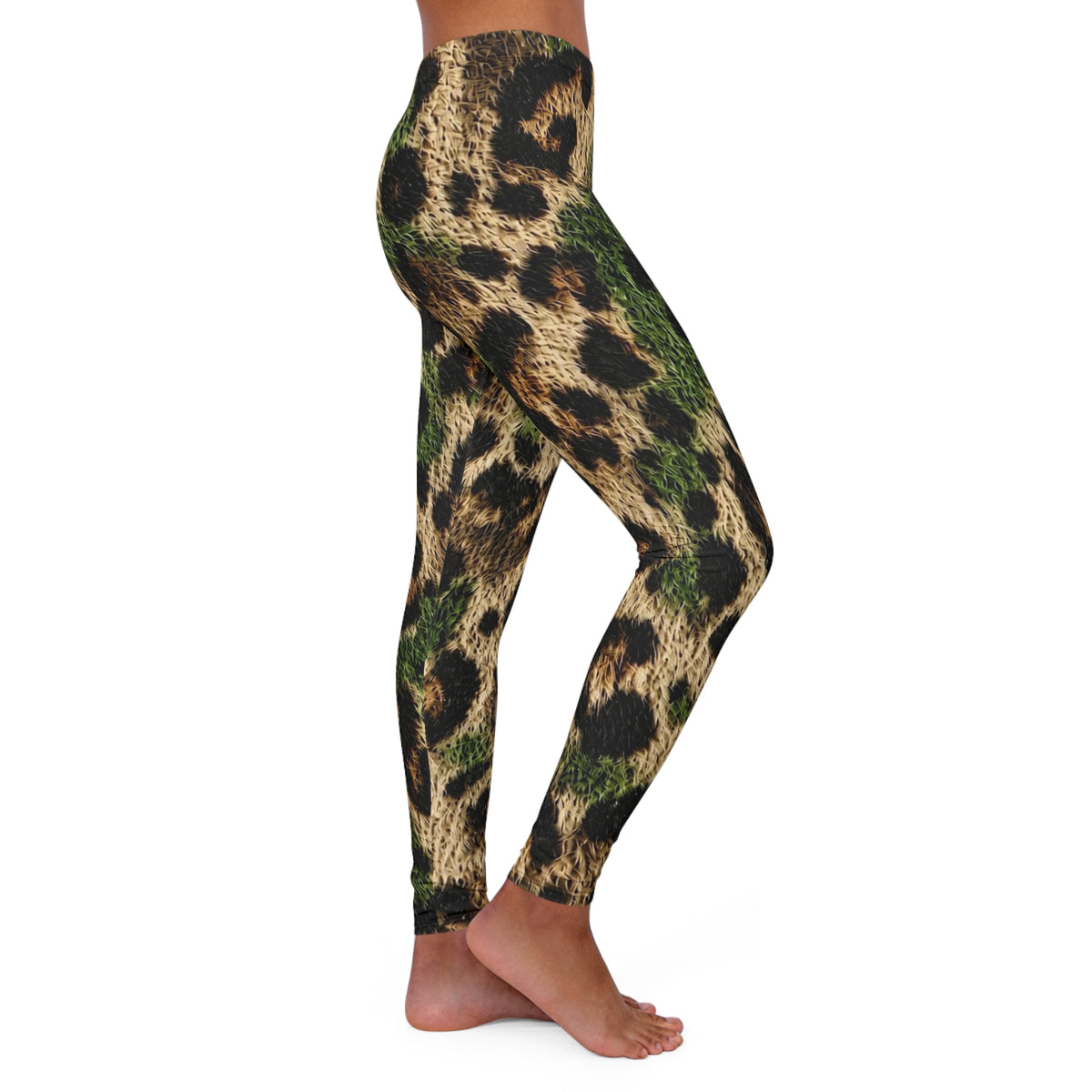 Camouflage Leopard Print Leggings