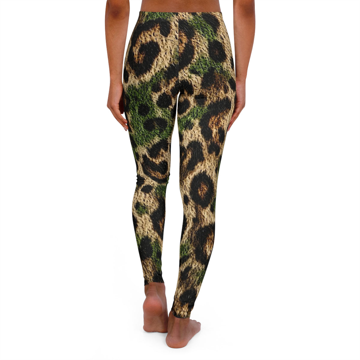 Camouflage Leopard Print Leggings