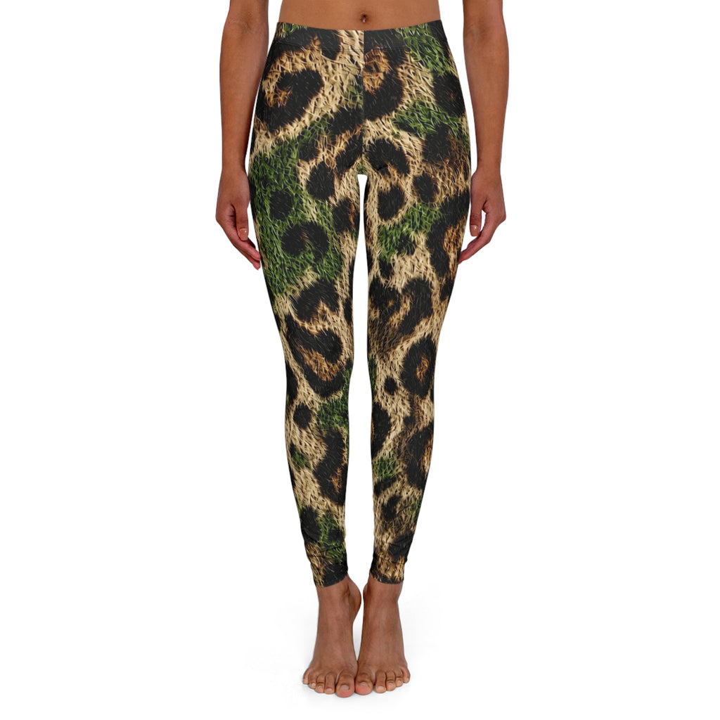 Camouflage Leopard Print Leggings