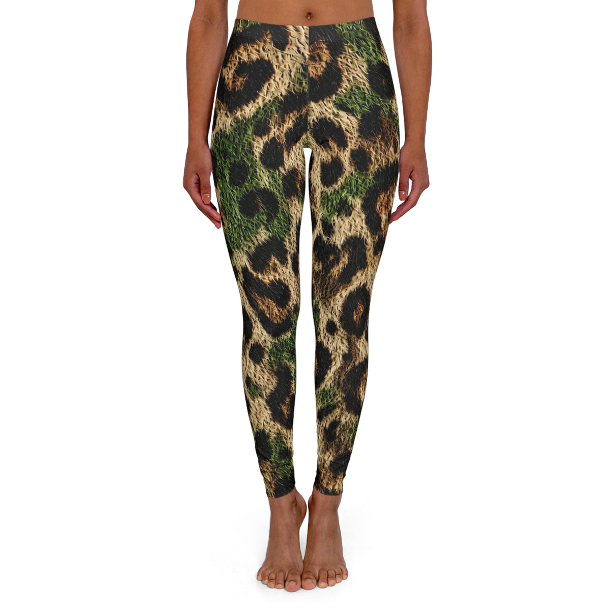Camouflage Leopard Print Leggings